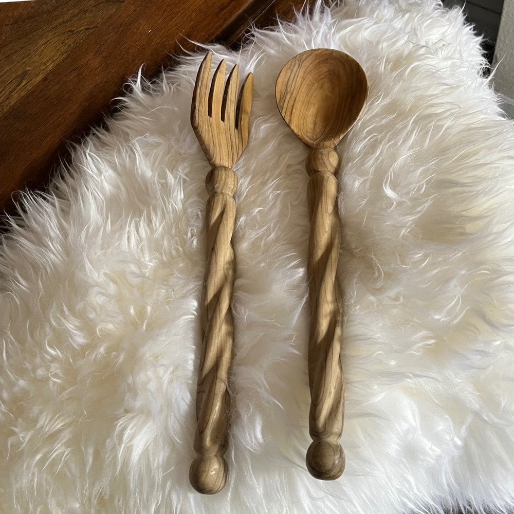 Hand Carved Olive Wood Servers